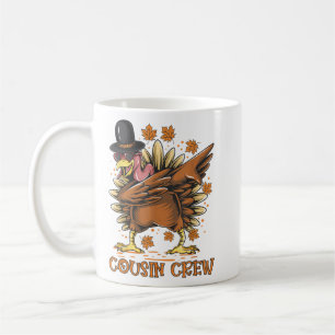 Cousin Crew DABBING TÜRKEI Funny Erntedank Teil Kaffeetasse