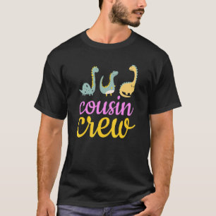 Cousin Crew Dino Pajamas Cousin Squad für Kinder T-Shirt