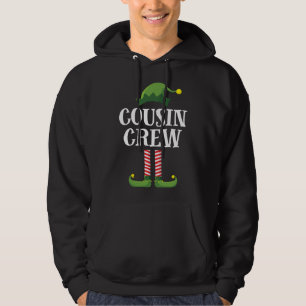 Cousin Crew Elf Matching Weihnachtsfamilie Hoodie