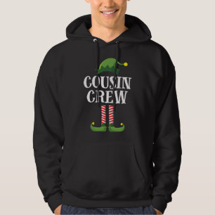 Cousin Crew Elf Matching Weihnachtsfamilie Hoodie
