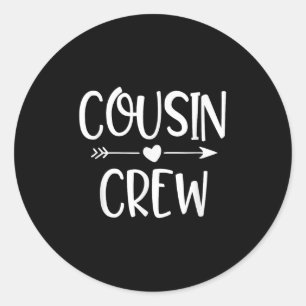 Cousin Crew Erinnerungen Wiedersehen Tr 2025 Serie Runder Aufkleber
