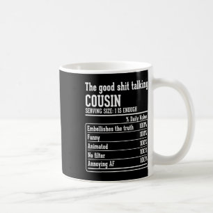 Cousin Crew Ernährung Fakten Der gute Gesprächspar Kaffeetasse