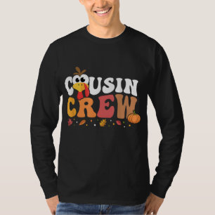 Cousin Crew Erntedank Familie Matching Türkei Da T-Shirt