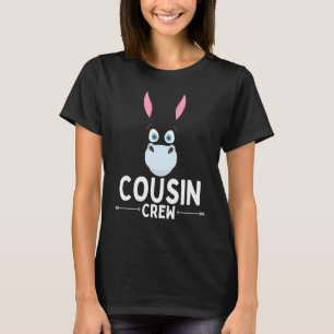 Cousin Crew Familientreffen passendes Gruppen-Esel T-Shirt