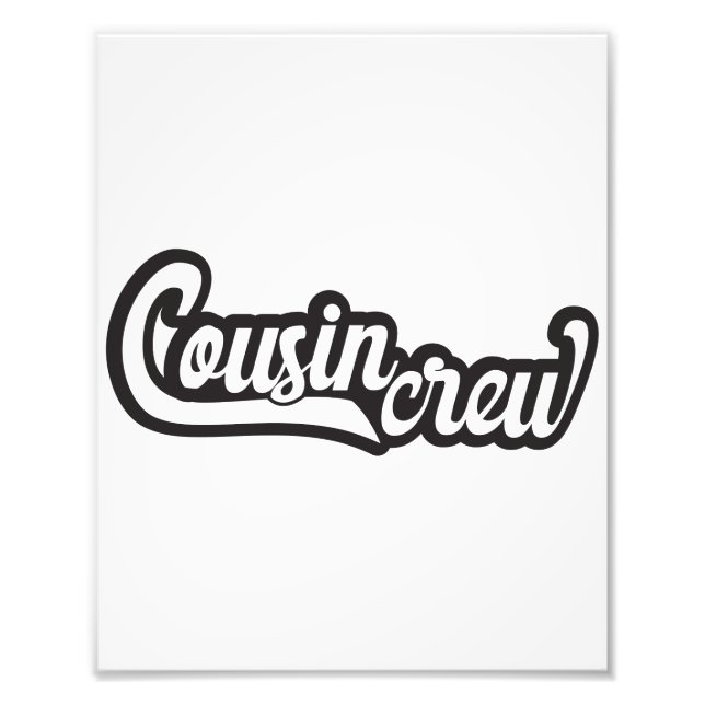 Cousin Crew Fotodruck (Vorne)