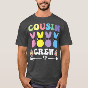 Cousin Crew Frohe Ostern Familie Matching Hasen T-Shirt