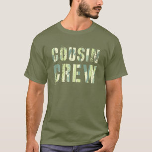 COUSIN CREW Funny Camouflage Grammy Pawpaw Reeduca T-Shirt