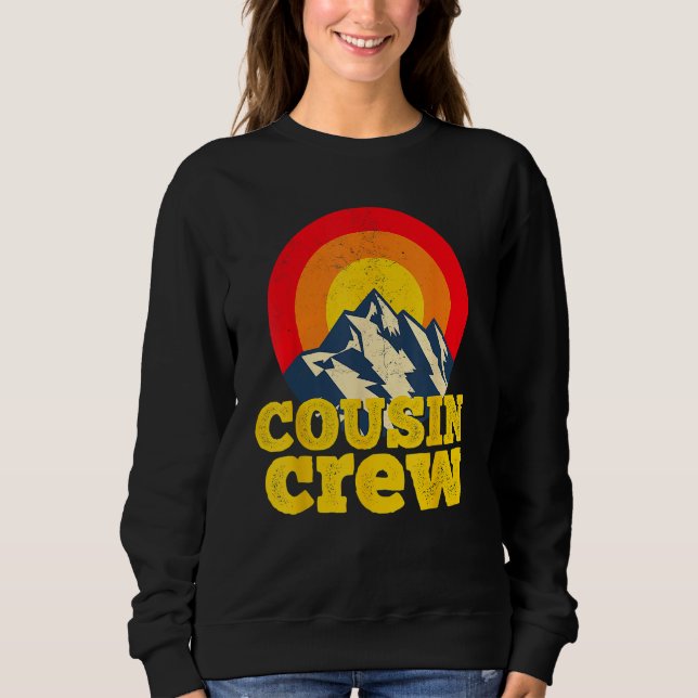 Cousin Crew Kids Matching Tees Camping Group Cousi (Vorderseite)