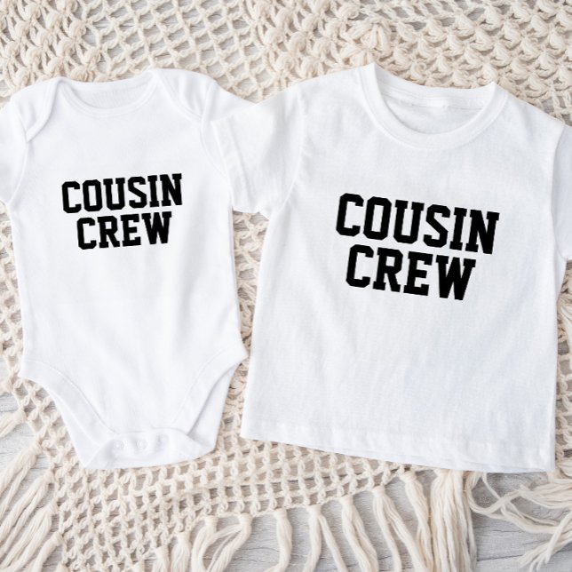Cousin Crew Kinder Baby T-shirt (Von Creator hochgeladen)