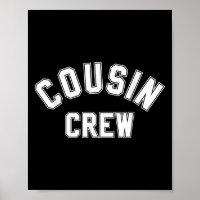 Cousin Crew Kinder Frauen Männer Mädchen Funny Ges