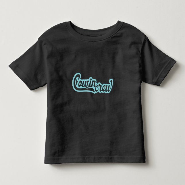 Cousin Crew Kleinkind T-shirt (Vorderseite)