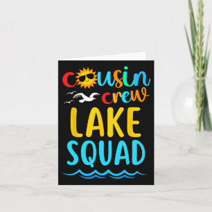 Cousin Crew Lake Squad 2025 Sommerferien Karte