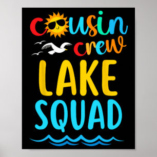 Cousin Crew Lake Squad 2025 Sommerferien Poster