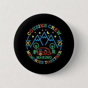 Cousin Crew macht Erinnerungen 2025 Familientreffe Button