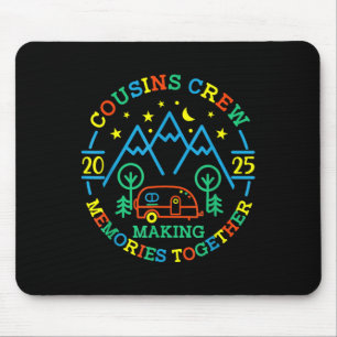 Cousin Crew macht Erinnerungen 2025 Familientreffe Mousepad