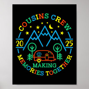 Cousin Crew macht Erinnerungen 2025 Familientreffe Poster