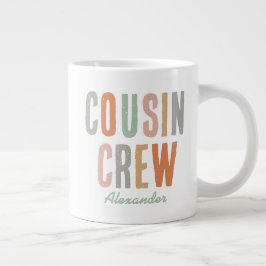 Cousin Crew Matching Boho Family Wiedersehen Jumbo-Tasse