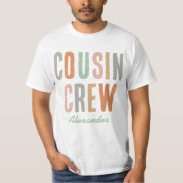 Cousin Crew Matching Boho Family Wiedersehen T-Shirt
