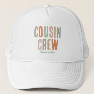 Cousin Crew Matching Boho Family Wiedersehen Truckerkappe