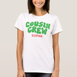 Cousin Crew Matching Cousin Weihnachten T-Shirt