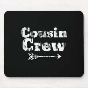 Cousin Crew Matching Graphic Christmas Pajama Pict Mousepad