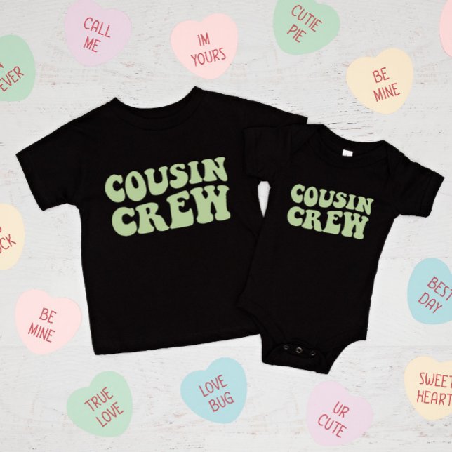 Cousin Crew | Olivenbaumfamilie Baby T-shirt (Von Creator hochgeladen)
