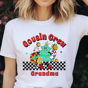 Cousin-Crew Oma Weihnachten passende Familie T-Shirt