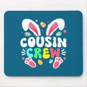 Cousin Crew Osterhase Familie passend für Kleinkin Mousepad