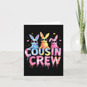 Cousin Crew Ostersonne Familie Matching Kleinkind  Karte