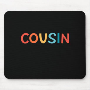 Cousin-Crew passend Retro-Familien-Cousin-Squad Mousepad