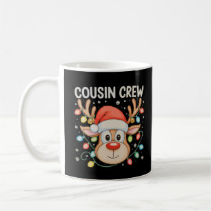 Cousin Crew Reindee Weihnachten Weihnachten Weihna Kaffeetasse
