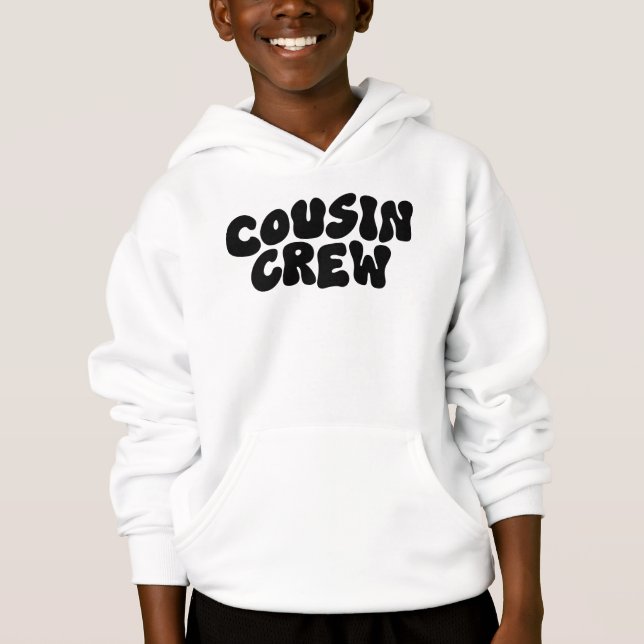 Cousin Crew | Retro Matching Cousin Family Wieders Hoodie (Vorderseite)
