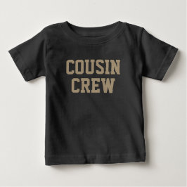 Cousin Crew | Shade Brown Matching Kids Baby T-shirt