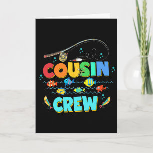 Cousin Crew-Shirts für Kinder Jungen Mädchen Somme Karte