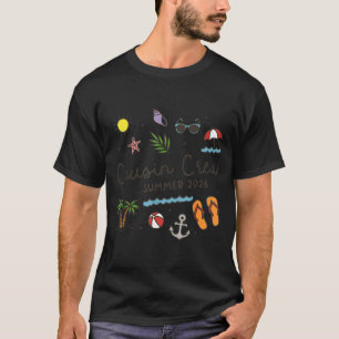 Cousin-Crew Sommer 2026 Urlaub Hawaii Strand T-Shirt