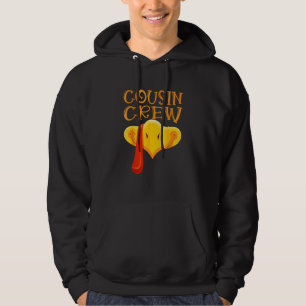 Cousin Crew Truthahn Süßer Cousin Truthahn Squad D Hoodie