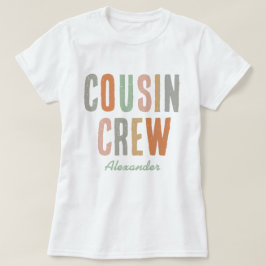 Cousin Crew übereinstimmt mit Niedlicher Boho Fami T-Shirt