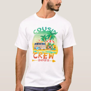 Cousin Crew Urlaub 2022 Beach Cruise Sommerreise T-Shirt