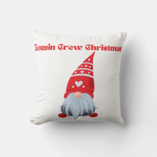 Cousin Crew Weihnachten Kissen