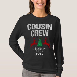 Cousin Crew Weihnachten Rentierbaum Urlaub T-Shirt