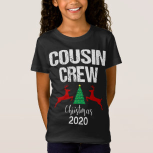 Cousin Crew Weihnachten Rentierbaum Urlaub T-Shirt