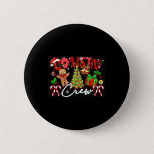 Cousin Crew Weihnachtsbaum Lebkuchen Matching K Button