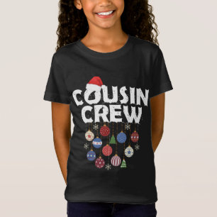 Cousin Crew Weihnachtsfamilie Passend Weihnachten T-Shirt