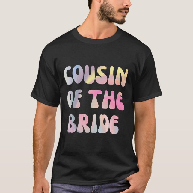 Cousin der Braut T-Shirt (Vorderseite)