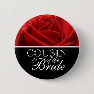 Cousin der Hochzeitsknöpfe Abzeichen Button