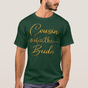 Cousin der Ideen des Bride Bridal Polterabends T-Shirt