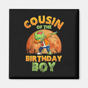 Cousin des Geburtstags Boy Zombie Mama Halloween C Magnet