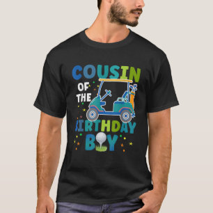 Cousin des Geburtstags-Jungen-Golfturniers - Match T-Shirt