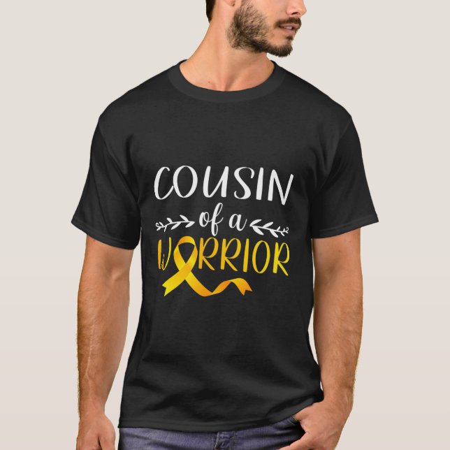 Cousin eines Krebsbewusstseins in der Kindheit ein T-Shirt (Vorderseite)