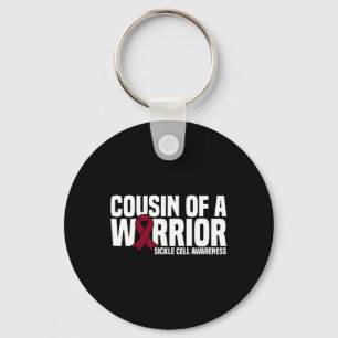 Cousin eines Warrior-Sichelzellenbewusstseins Schlüsselanhänger